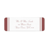 Marsala retouradres etiket (Voorkant)