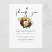 Marsala Rozen Sunflower Budget Cheap Weddenschap Briefkaart (Voorkant)