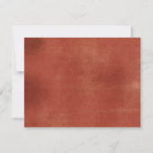 Marsala Travel Theme Dank je wel Bedankkaart (Achterkant)