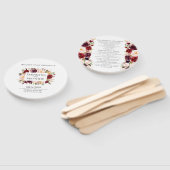 Marsala Trouwprogramma Ronde Handwaaier (Niet-gemonteerd)