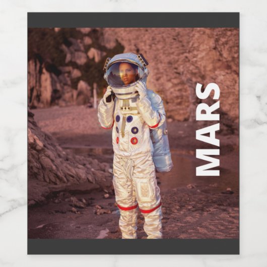 Marsaponauterijlabels Wijn Etiket (Enkel label)