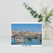 Marsaxlokk briefkaart (Staand voorkant)