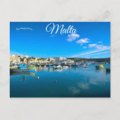 Marsaxlokk Malta Briefkaart (Voorkant)