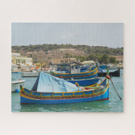 Marsaxlokk - Malta's vissersdorp Legpuzzel