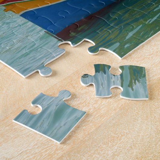 Marsaxlokk - Malta's vissersdorp Legpuzzel (Zijkant)