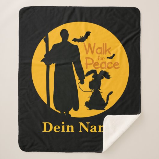 Marsch für den frieden  sherpa deken (Voorkant)