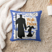 Marsch für den frieden vintage  kussen (Deken)