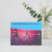 MARSchMENSCHEN Briefkaart (Staand voorkant)