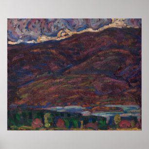 Marsden Hartley Autumn Color Poster