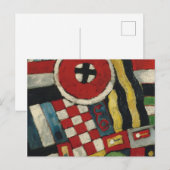 Marsden Hartley - Berlijnse onthouding Feestdagenkaart (Voorkant / Achterkant)