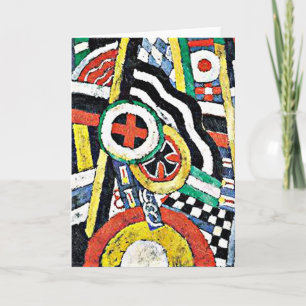 Marsden Hartley - Het nummer 5 Feestdagen Kaart