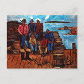 Marsden Hartley Lobster Fishermen Briefkaart (Voorkant)