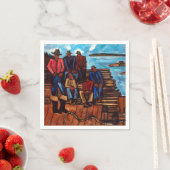 Marsden Hartley Lobster Fishermen Servet (Insitu)