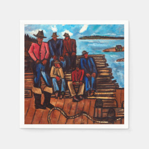 Marsden Hartley Lobster Fishermen Servet