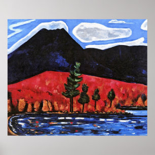 Marsden Hartley - Mount Katahdin, Maine, Poster