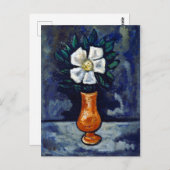 Marsden Hartley White Flower Briefkaart (Voorkant / Achterkant)