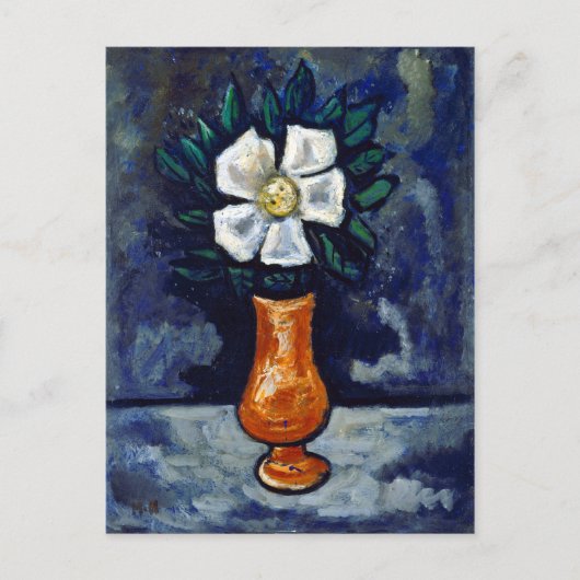 Marsden Hartley White Flower Briefkaart (Voorkant)