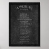 Marseillae - Paroles Poster (Voorkant)