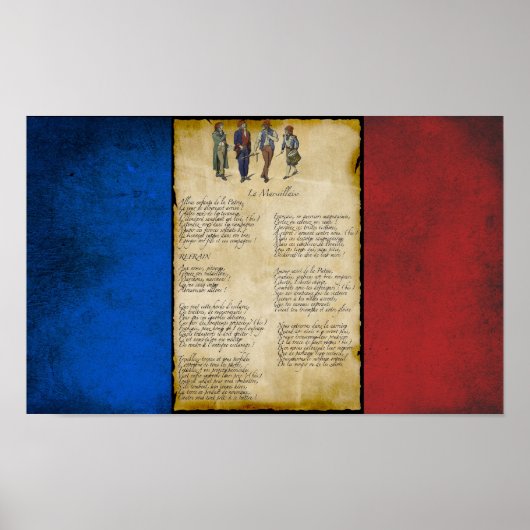 Marseillaise Poster (Voorkant)