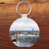 Marseillan Zuid-Frankrijk Sleutelhanger (Voorkant)