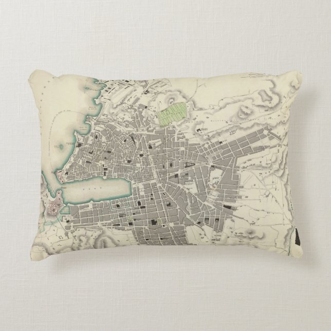 Marseille 2 accent kussen (Voorkant)