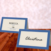 Marseille Bleu minimale moderne chique escort brui Plaatskaartje