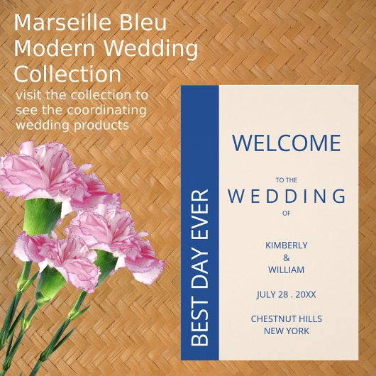 Marseille Bleu Vouw je eigen boekje programma Flyer