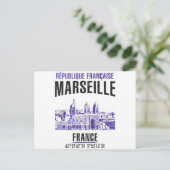 Marseille Briefkaart (Staand voorkant)