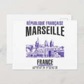 Marseille Briefkaart (Voorkant / Achterkant)