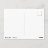 Marseille Briefkaart (Achterkant)