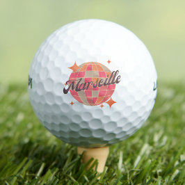 Marseille City Frankrijk Retro golfresort Golfballen