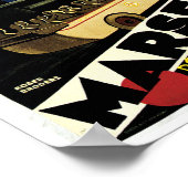 Marseille ~ Cote D'Azur Poster (Hoek)