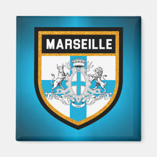 Marseille Flag Magneet
