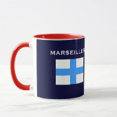 Marseille France Custom Mok (Links)
