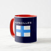 Marseille France Custom Mok (Voorkant links)