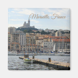 Marseille France Harbour Travel Magnet