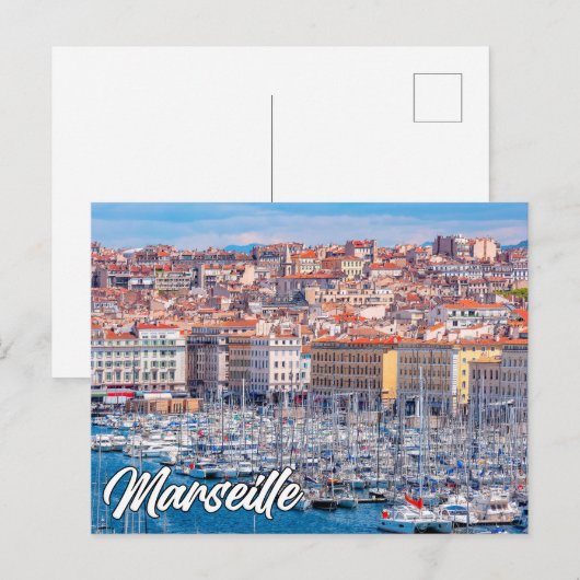 Marseille, Frankrijk Briefkaart (Voorkant / Achterkant)