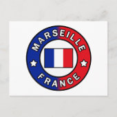 Marseille Frankrijk Briefkaart (Voorkant)