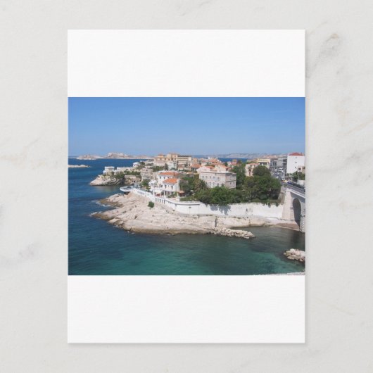 Marseille Frankrijk Briefkaart (Voorkant)