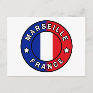 Marseille Frankrijk Briefkaart