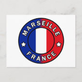 Marseille Frankrijk Briefkaart (Voorkant)
