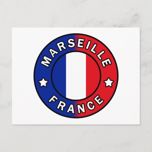 Marseille Frankrijk Briefkaart (Voorkant)