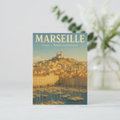 Marseille — Frankrijk Briefkaart (Staand voorkant)
