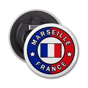 Marseille Frankrijk Button Flesopener