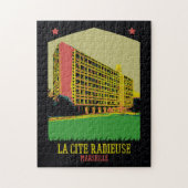 Marseille Frankrijk, Cité Radieuse, Le Corbusier Legpuzzel (Verticaal)