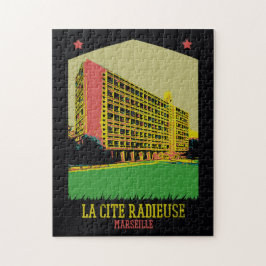 Marseille Frankrijk, Cité Radieuse, Le Corbusier Legpuzzel
