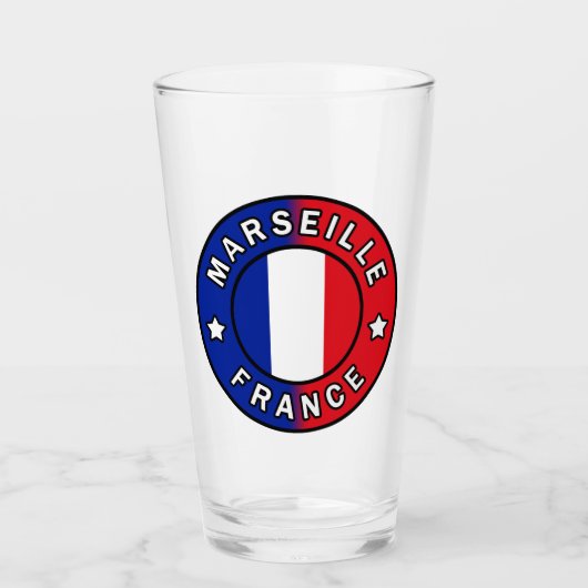 Marseille Frankrijk Glas (Voorkant)