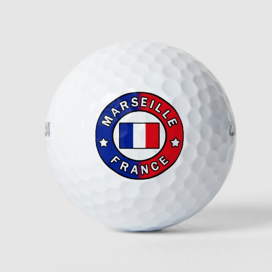Marseille Frankrijk Golfballen (Voorkant)