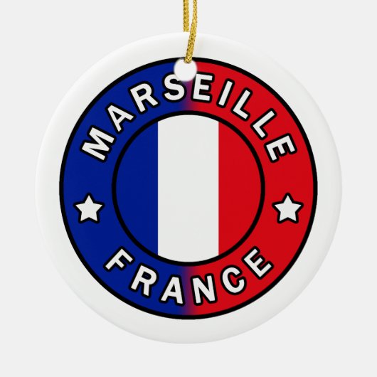 Marseille Frankrijk Keramisch Ornament (Voorkant)