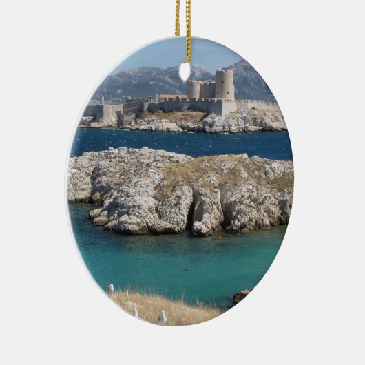 Marseille Frankrijk Keramisch Ornament (Rechts)